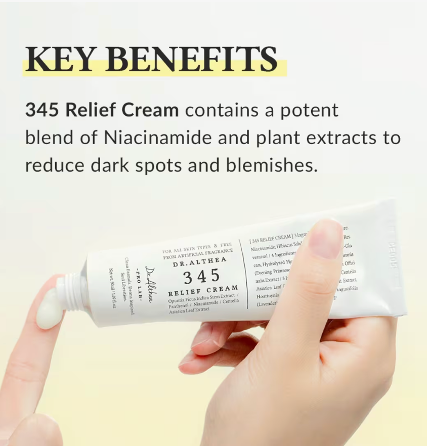 Dr. Althea 345 Relief Cream (50mL)