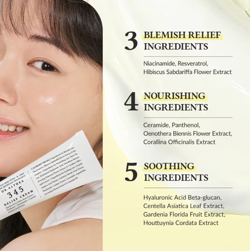 Dr. Althea 345 Relief Cream (50mL)