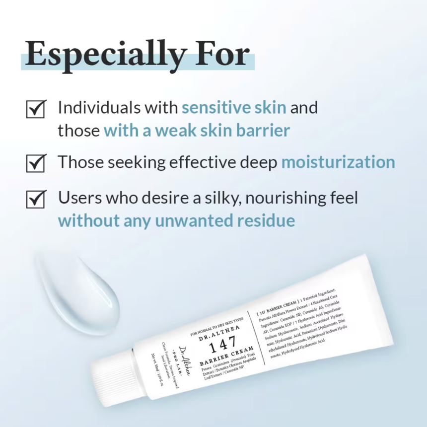 Dr. Althea 147 Barrier Cream (50mL)