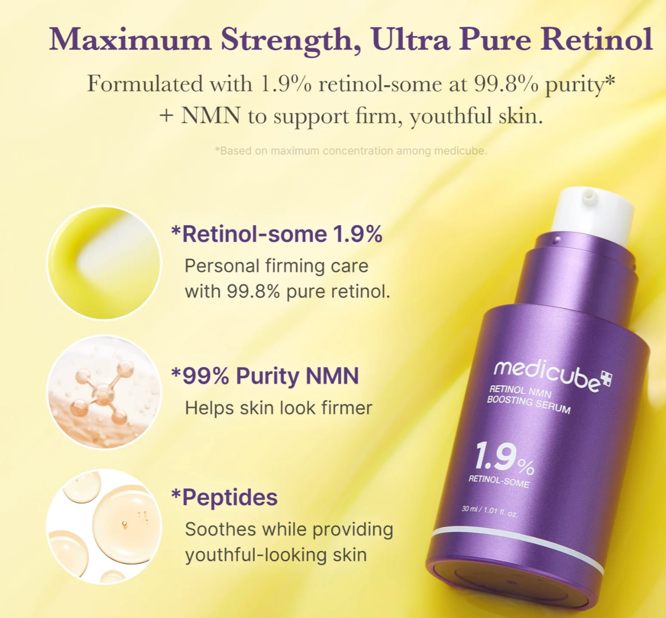 Medicube Retinol NMN Boosting Serum (30mL)