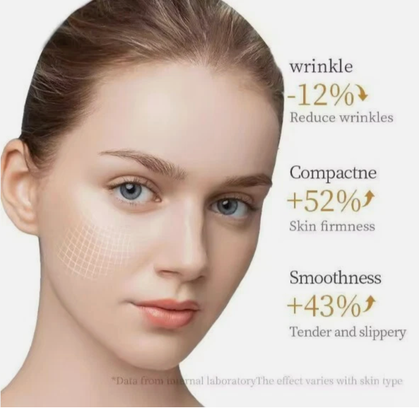 10pcs Anti-Wrinkle Collagen Face Mask Moisturizing Anti-Aging Repair Brightening Care